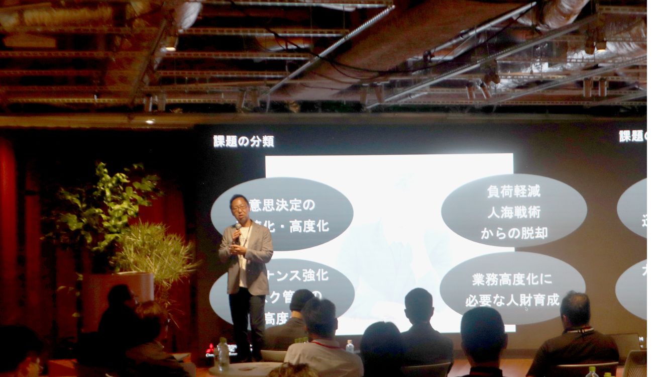 三菱電機 AI戦略プロジェクトグループ プロジェクトマネージャー 田中昭二氏