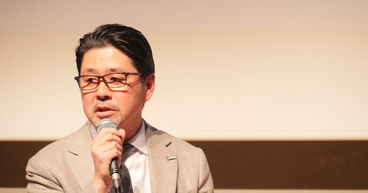 日本マイクロソフト株式会社 執行役員 常務 佐藤亮太氏
