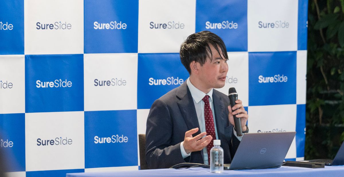 株式会社Algoage CEO 横⼭勇輝氏