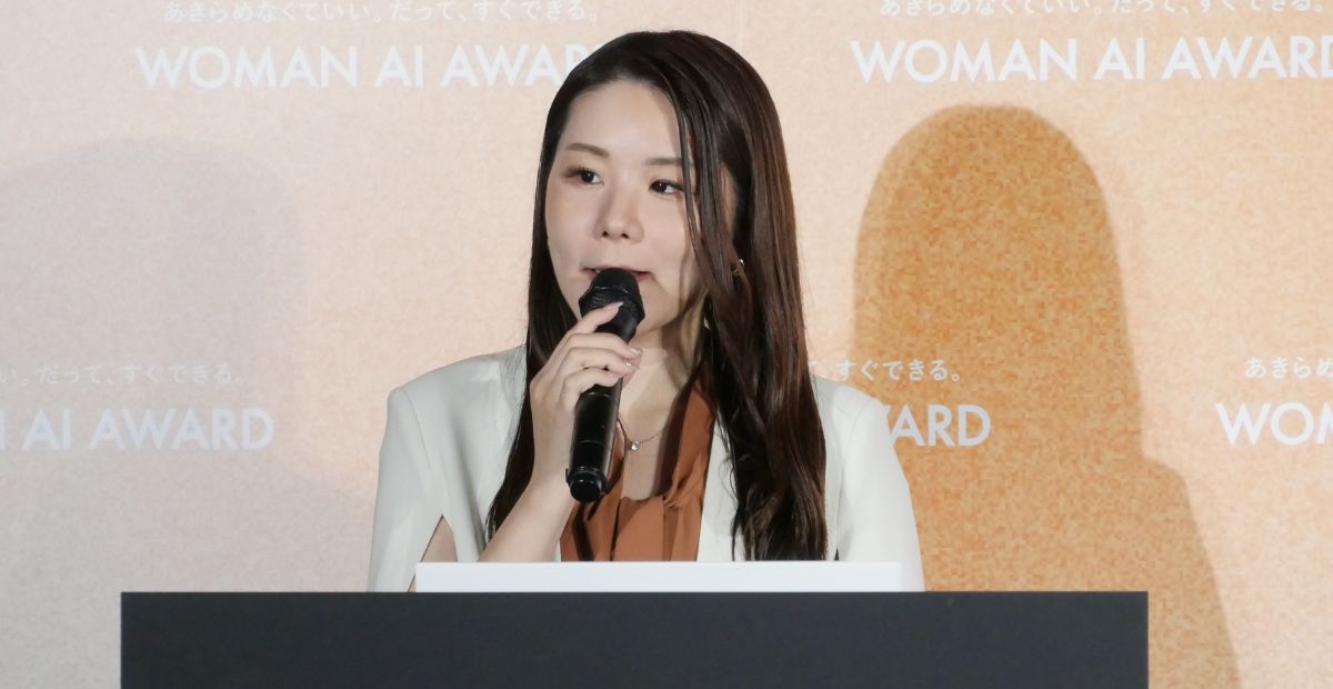 一般社団法人Women AI Initiative Japan 代表理事 國本知里氏