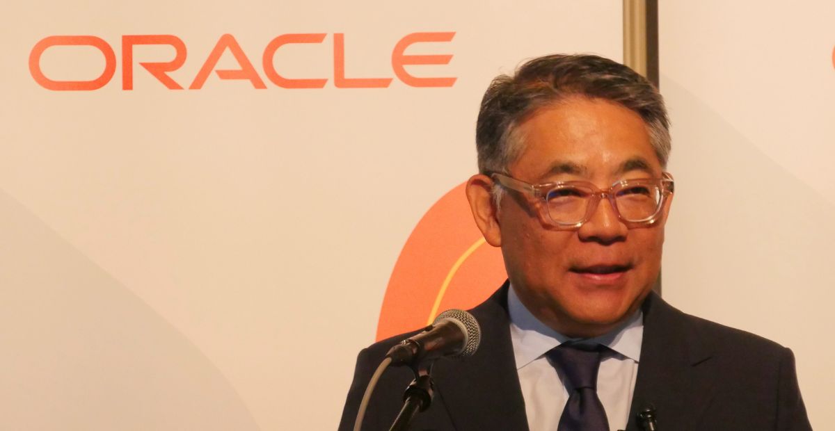 日本オラクル株式会社 取締役執行役社長 三澤智光氏
