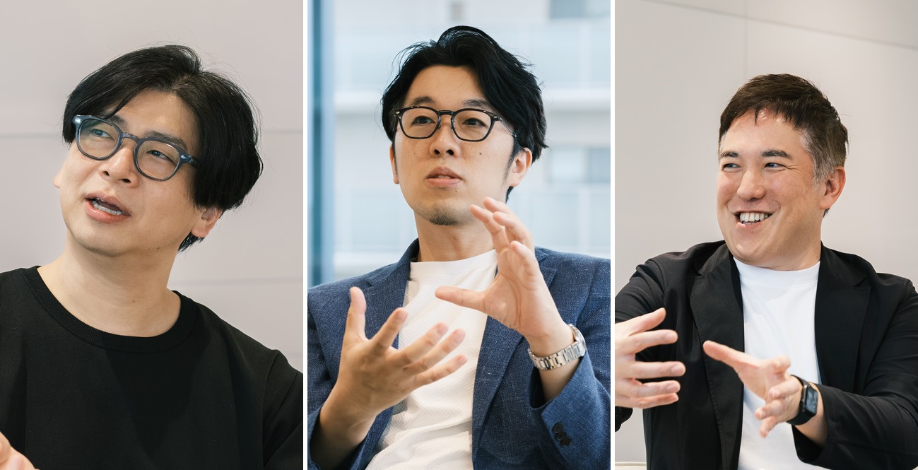 左からAIX partner代表／AIdiver特命副編集長 野口竜司氏、積水ハウス イノベーション＆コミュニケーション CMO兼CDDO 木田浩理氏、三井住友カード 執行役員 マーケティング本部 副本部長 白石寛樹氏